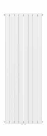 Verticale designradiator Vierkant (dubbelzijdig) wit – Belrad bij Bouwcenter MVR Oostende